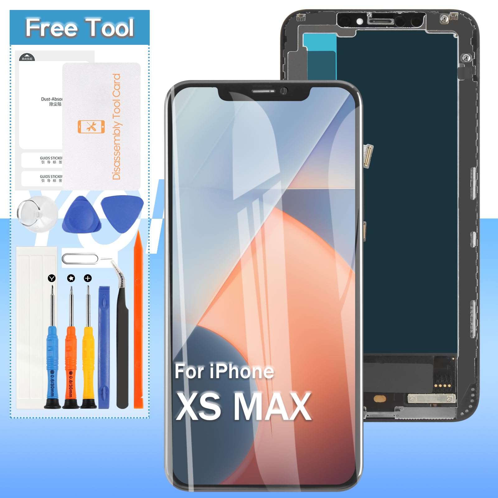 iPhone XSMax 液晶 パネル 修理用 交換用 画面修理 高品質 Amazon.co.jp: Incell For iPhone Xs Max 液晶パネル 画面交換修理用